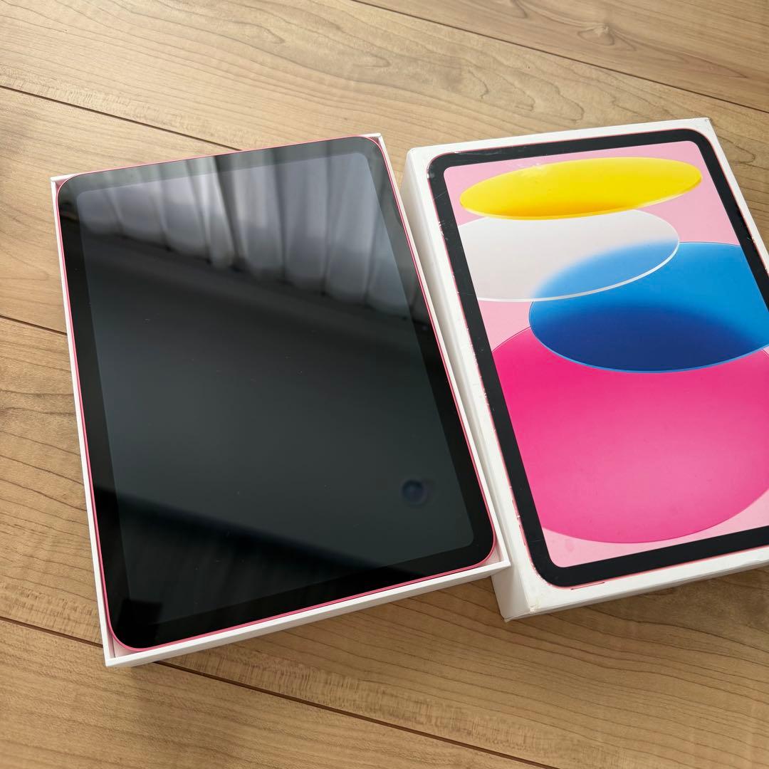 iPad 第10世代 ジャンク 水没 ピンク 本体 元箱付き