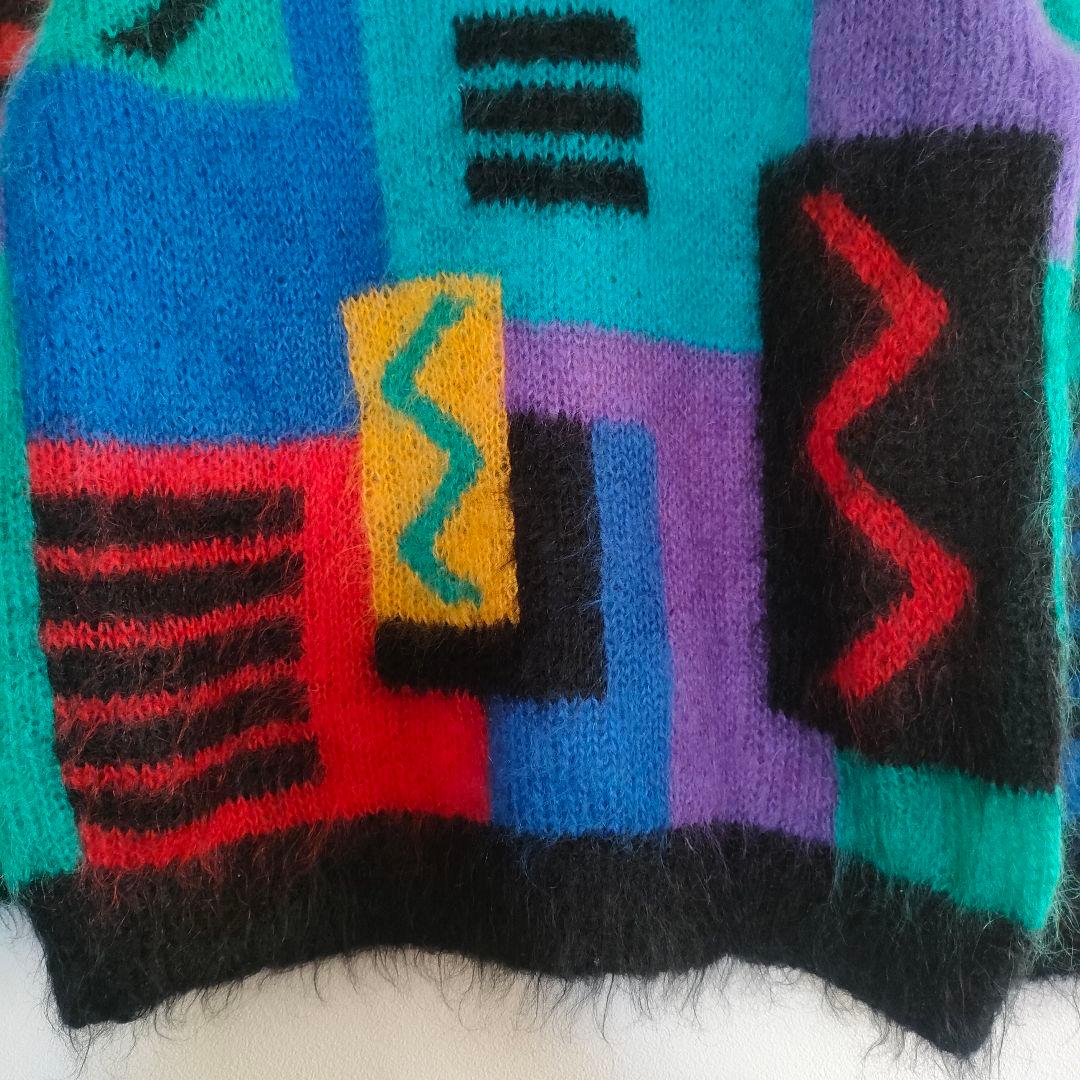 トップス 1980s Soft Options HANDMADE Mohair Knit