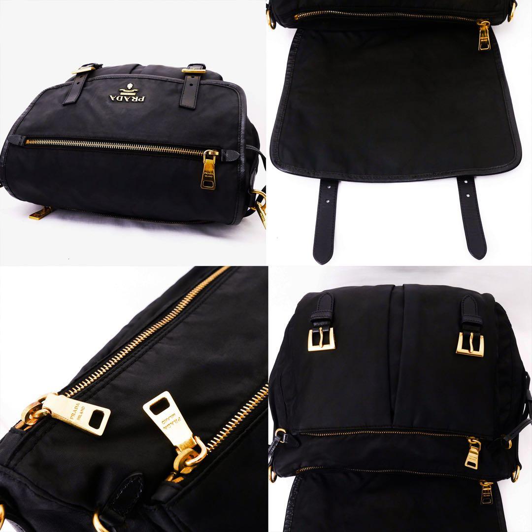 超美品 PRADA プラダ メッセンジャーバッグ ショルダーバッグ