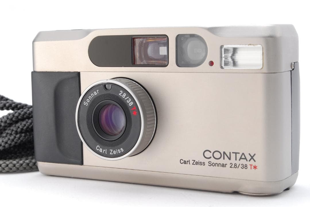 【美品 箱付き】 コンタックス Contax T2 チタンシルバー