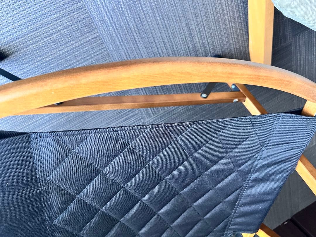 WAQ Folding Wood Chair ブラック