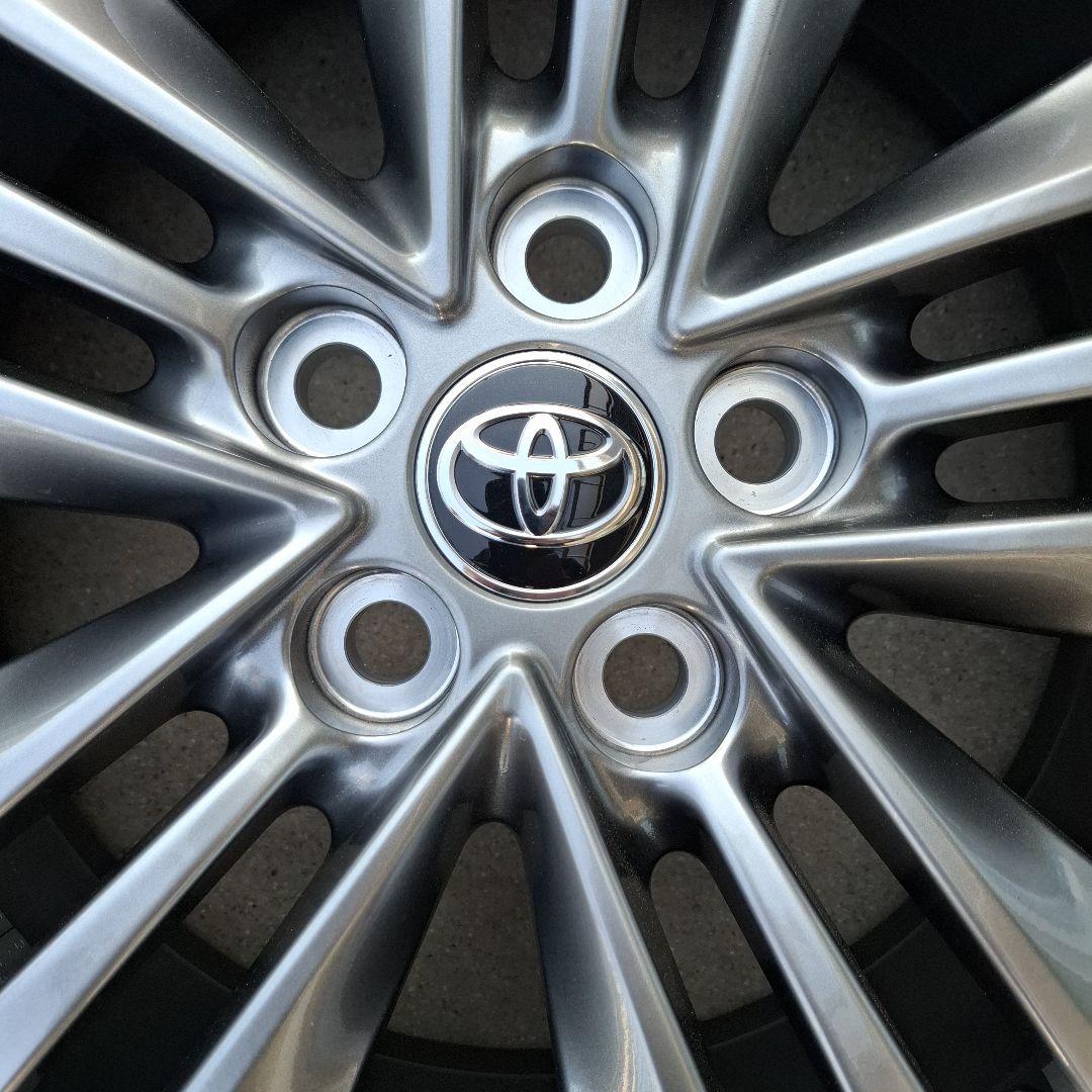 新型アルファード　40系　純正ホイール　タイヤ　18インチ　4本セット　新車外し