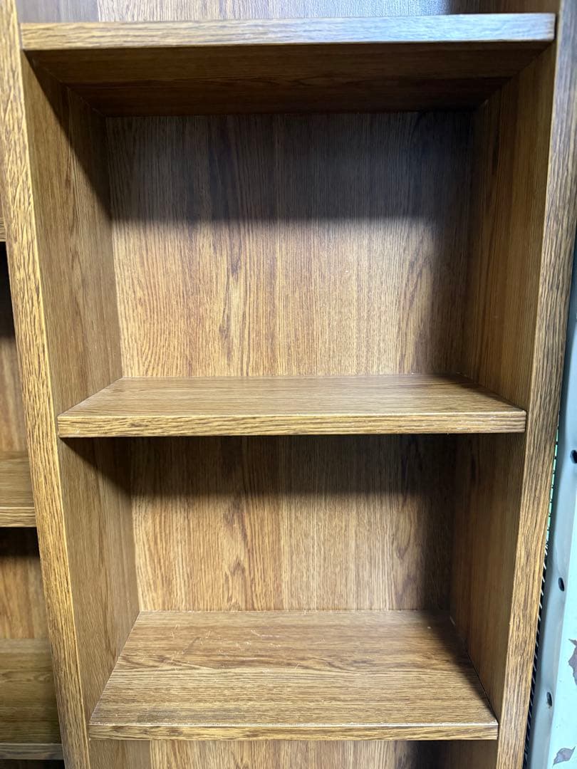 【完成品】マルシン ブックマン スライド本棚 フランソワ・パリ 3倍入る書棚