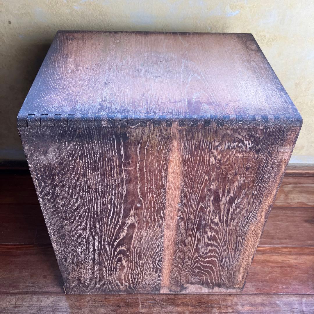 アンティーク 古引き出し 抽斗 5杯 小引き出し 木製 両面 古道具