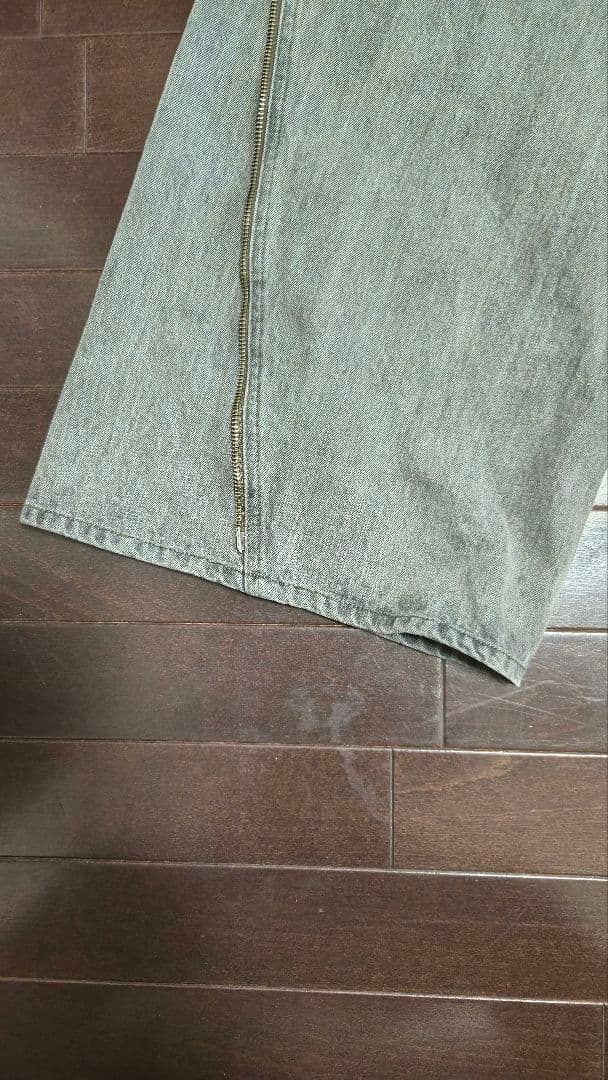 GRANCY デニムパンツ　ブラウン　L