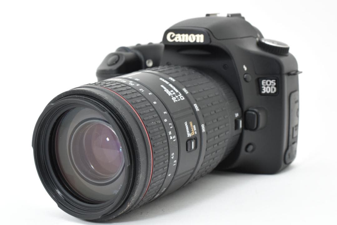 CANON EOS 30D+シグマ 70-300mm F4-5.6 カメラ