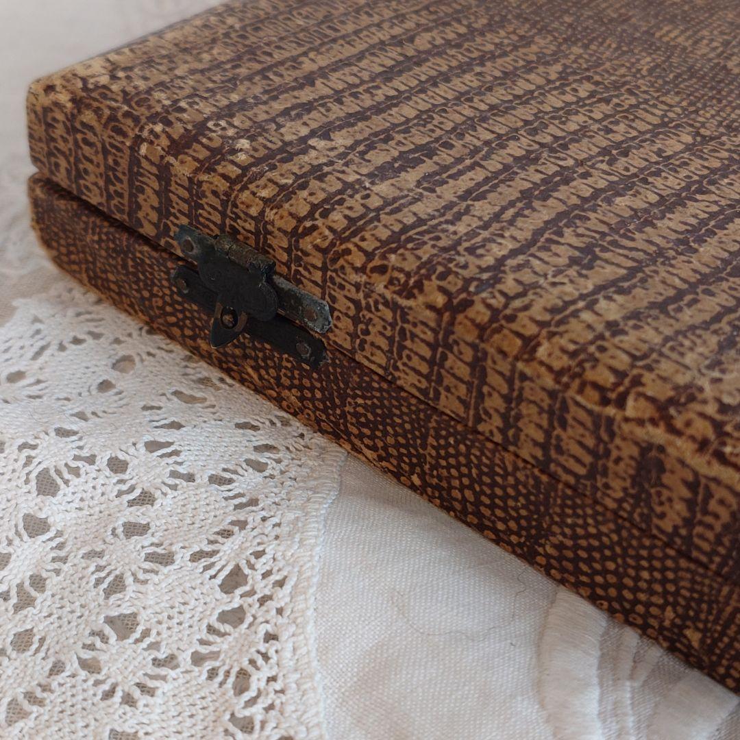 イギリス　アンティーク　シルバースプーン　シュガートング　セット　箱付き