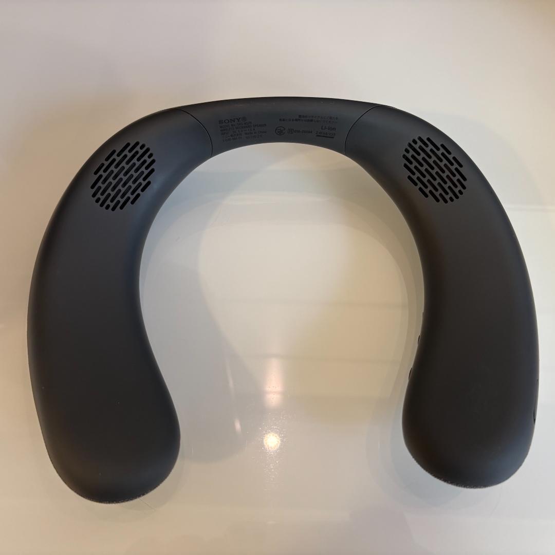 【メーカー新品交換品】 SONY ネックバンドスピーカー SRS-NS7　美品