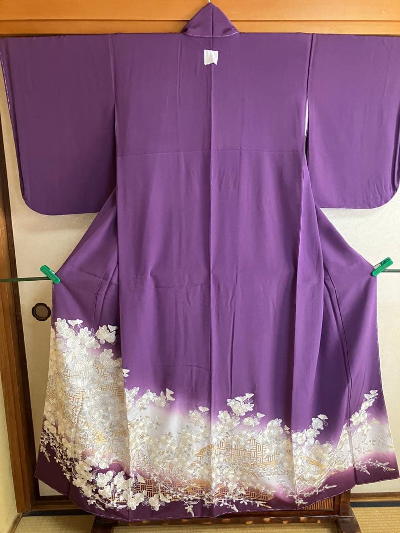 しおり　一つ紋付　色留袖　未使用品