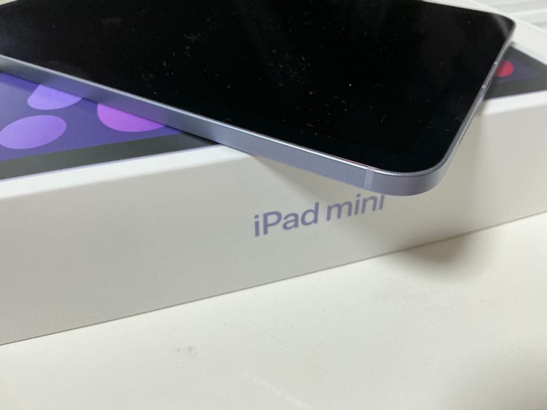最終価格/美品ipadmini6/64GB/パープル/Cellular+wifi