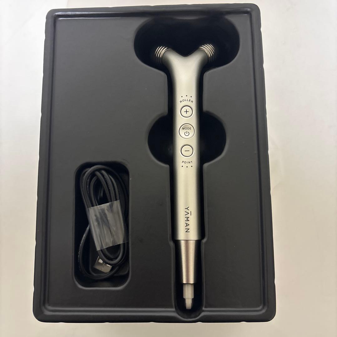 YAMAN 美顔器 シルバー USBケーブル付