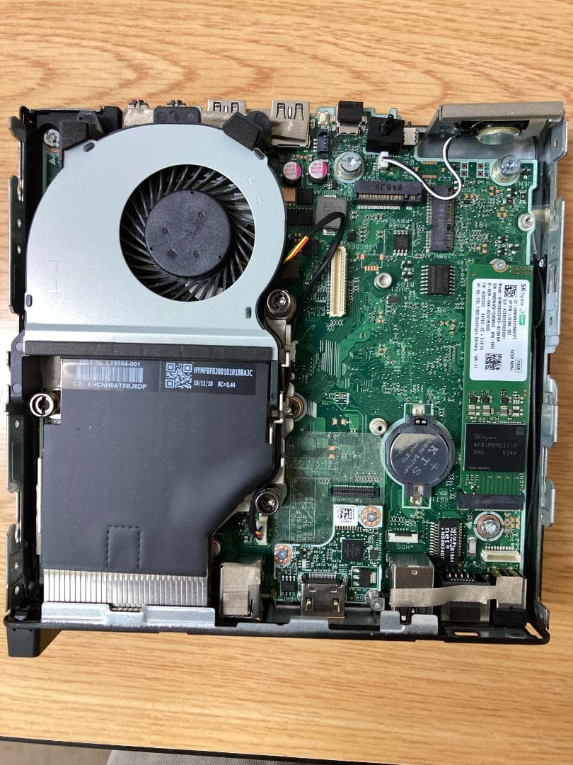 ミニPC #G HP EliteDesk800G4DM 35W i7 16G SSD256