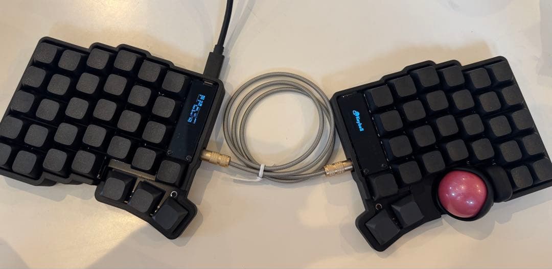 S*a様 【新品】keyball61 完成品、メインスイッチ、メインキーキャップ