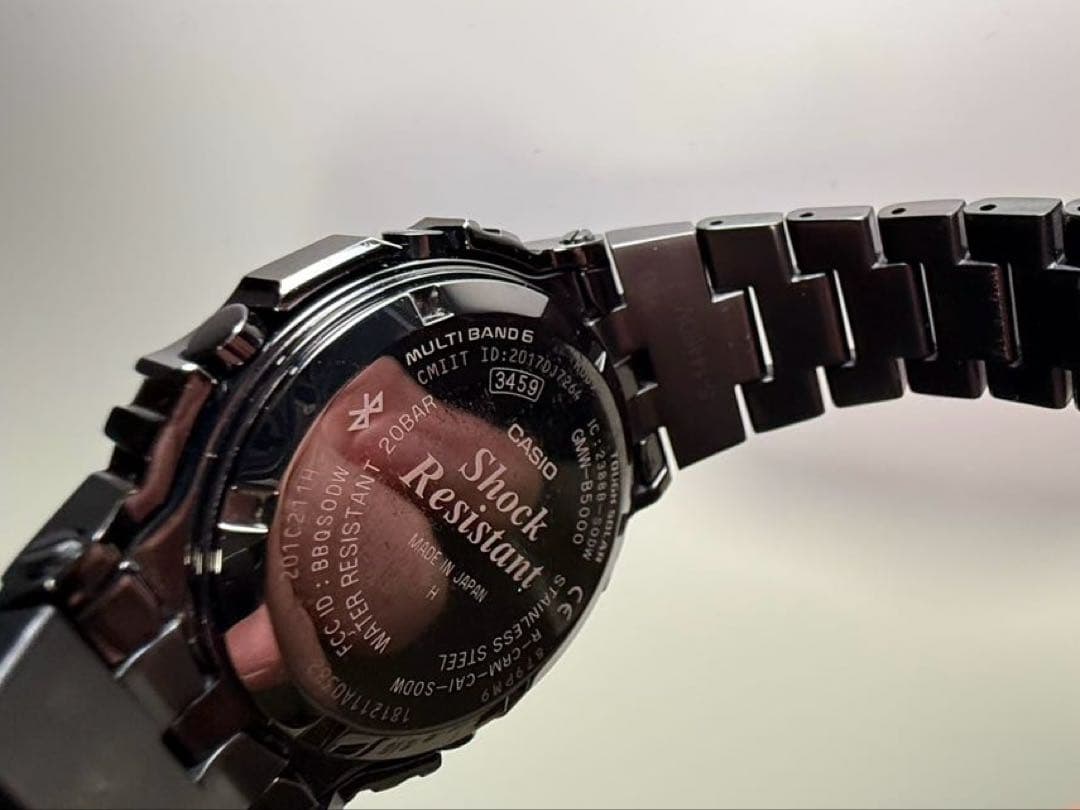 【G-SHOCK】 GMW-B5000GD-1JF☆フルメタルブラック☆美品