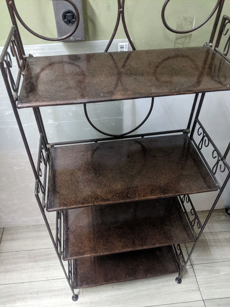 アイアン　シェルフ　アンティーク
