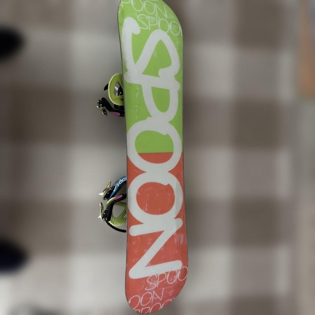 SPOON スノーボード ビンディングセット　110センチ