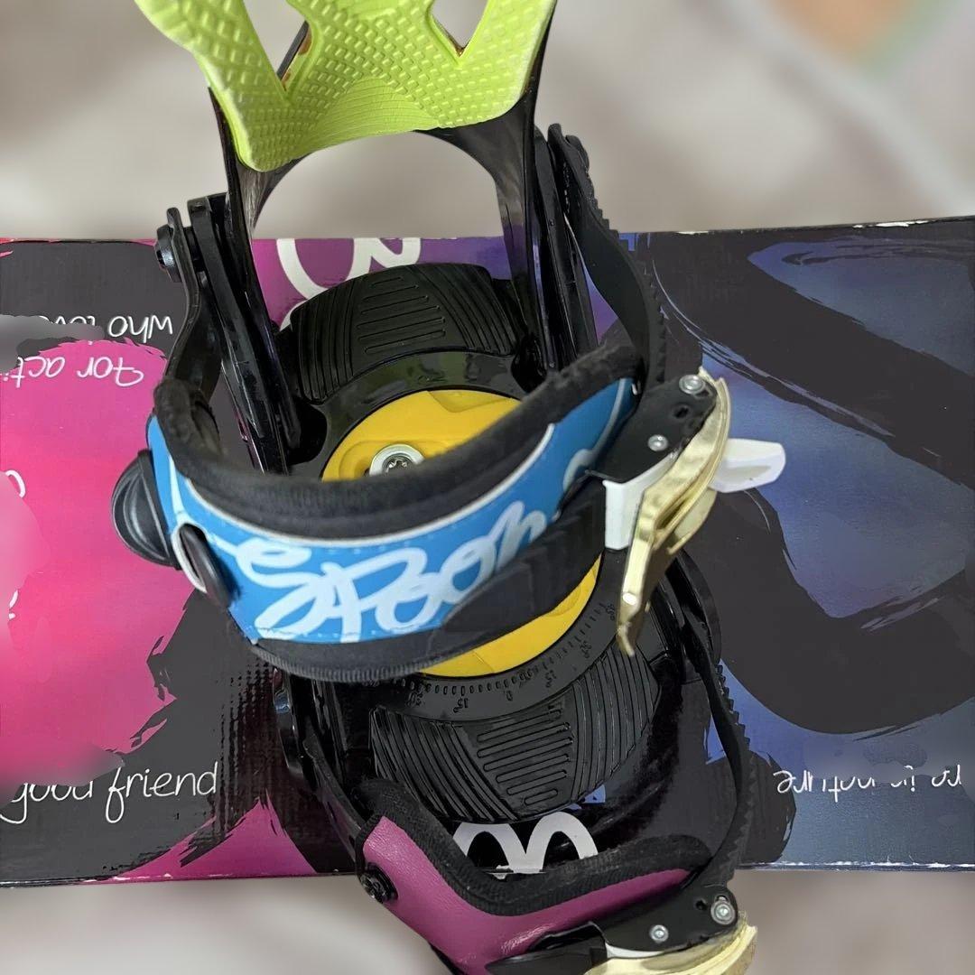 SPOON スノーボード ビンディングセット　110センチ