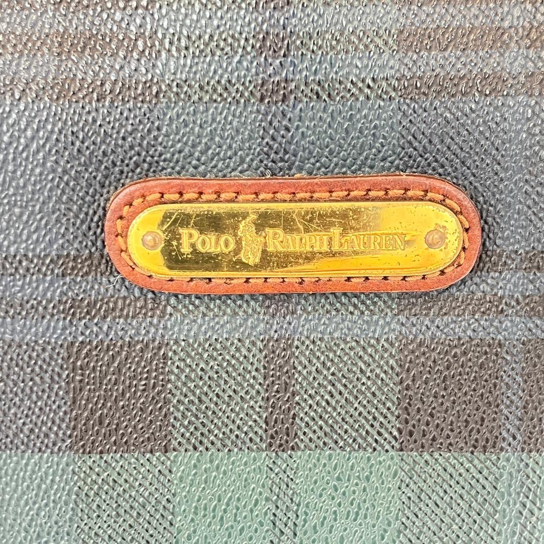 POLO RALPH LAUREN ブリーフケース チェック柄