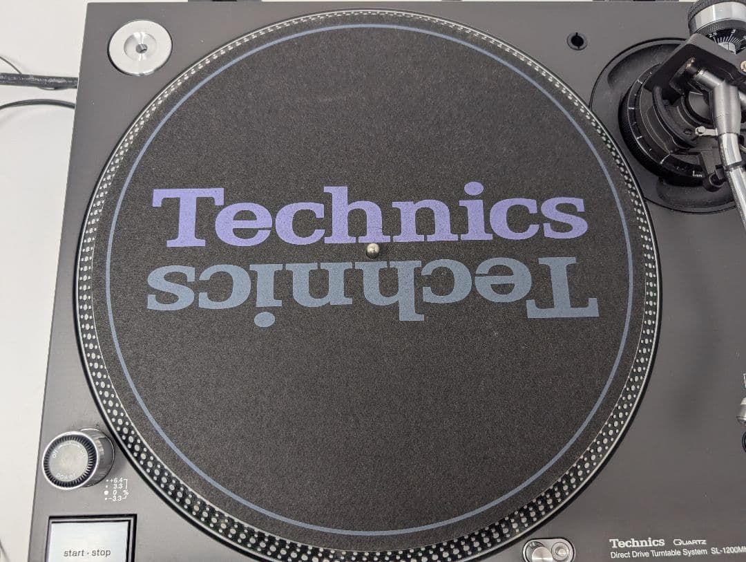 【美品・動作確認済】Technics SL-1200MK5 ターンテーブル 黒
