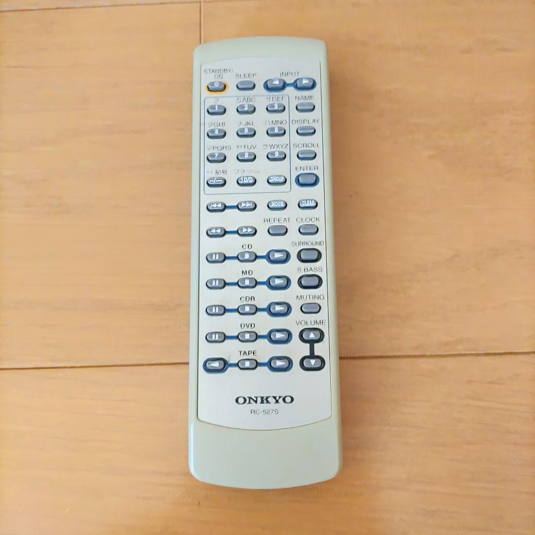 ■動作品■ONKYO FR-X9A CD/MDコンポ リモコン付き