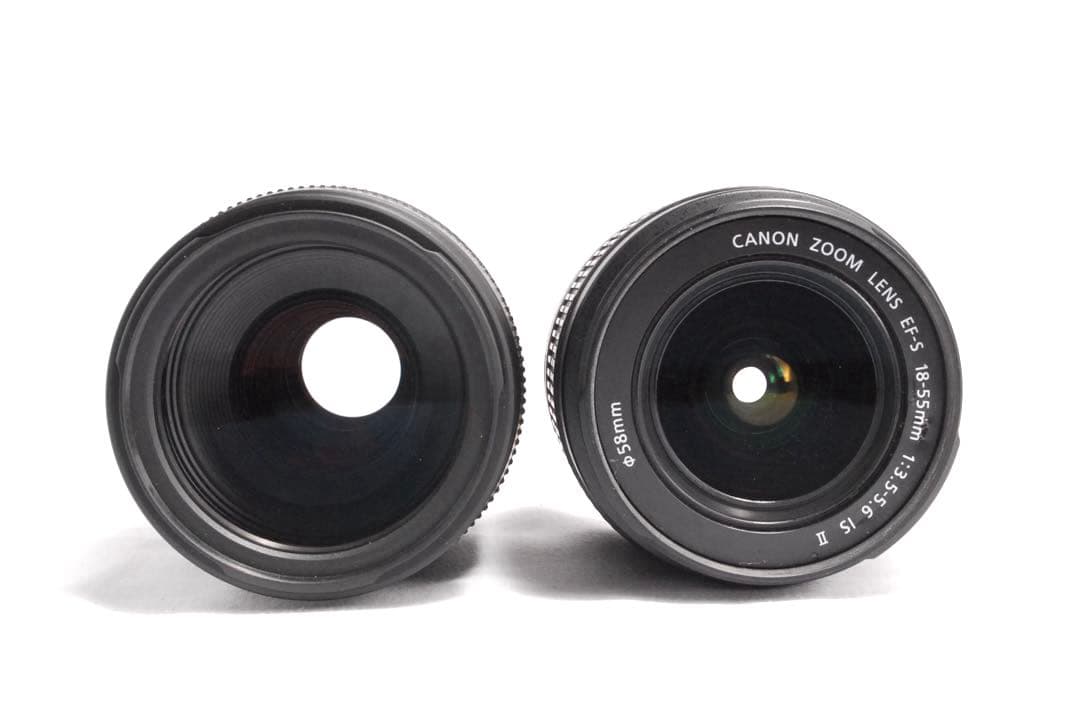 カメラデビュー✨入門モデル✨Canon Kiss X5✨ダブルレンズ✨一眼レフ✨