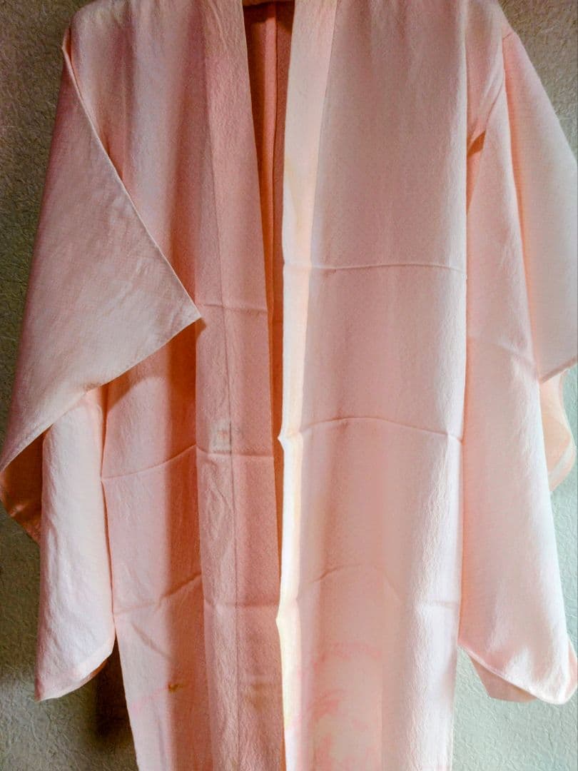 七五三オレンジの華やかな花柄着物 帯・帯締め・バック・草履・その他フルセット