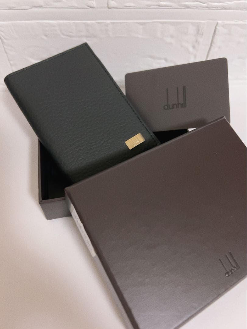 ダンヒル　dunhill カードケース　名刺入れ　新品 箱付き　ブラック