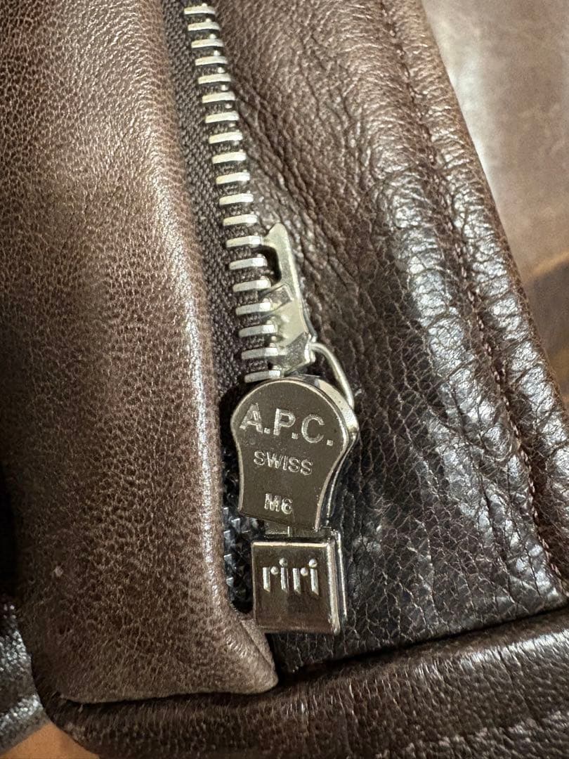 A.P.C. レザージャケット