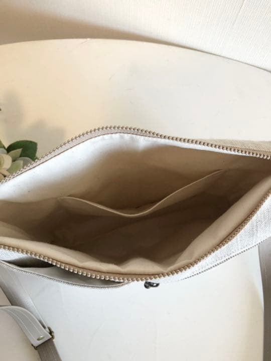 ショルダーバック　リネン　Ⅳ　少し小さ目