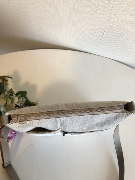 ショルダーバック　リネン　Ⅳ　少し小さ目