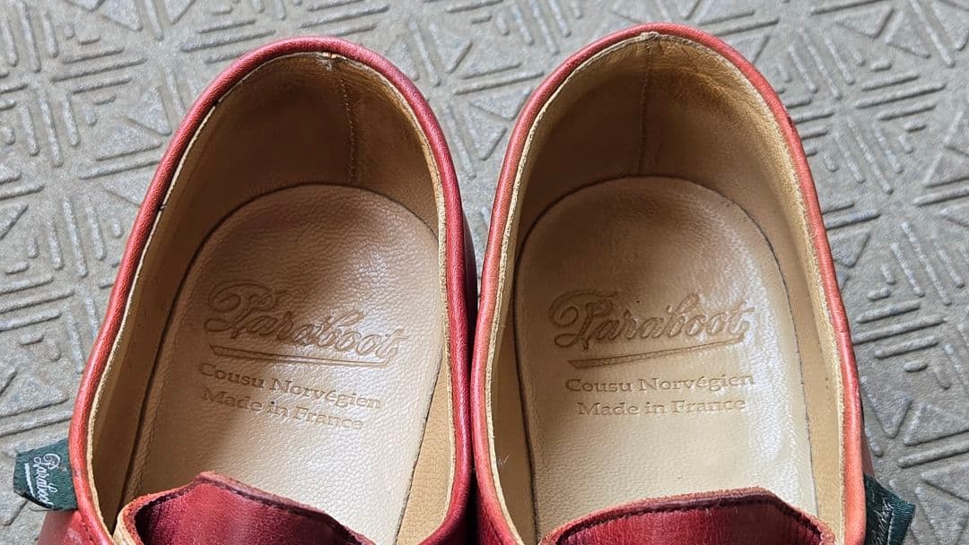 【美品】Paraboot MICHAEL　ミカエル　赤茶　40.5