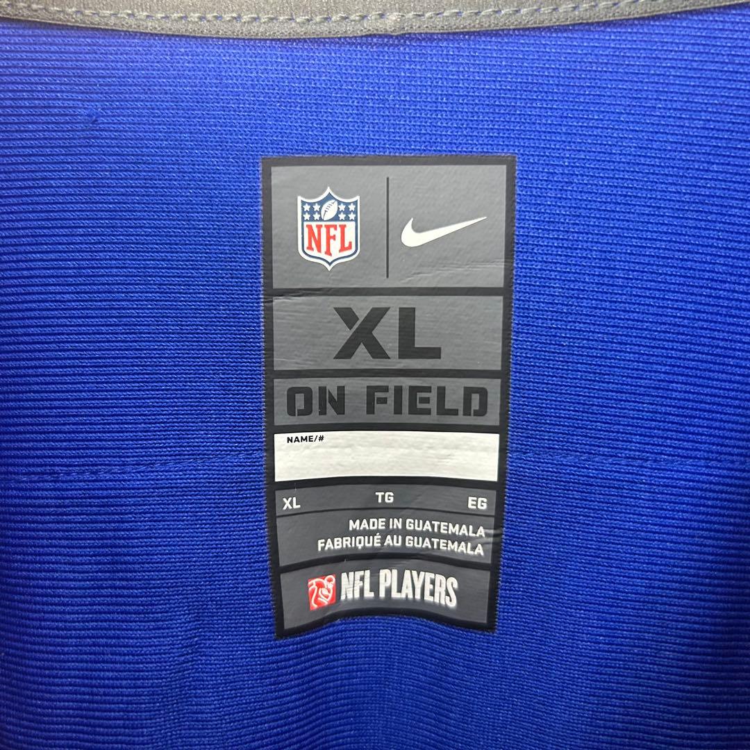 ナイキ NFL プリントチームロゴ ラムズ アメフトゲームシャツ XL 5459