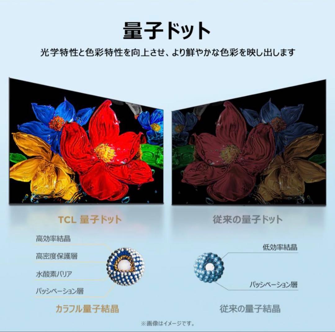 【5年保証】TCL 40S5K 量子ドット スマートテレビ 2025年NEW