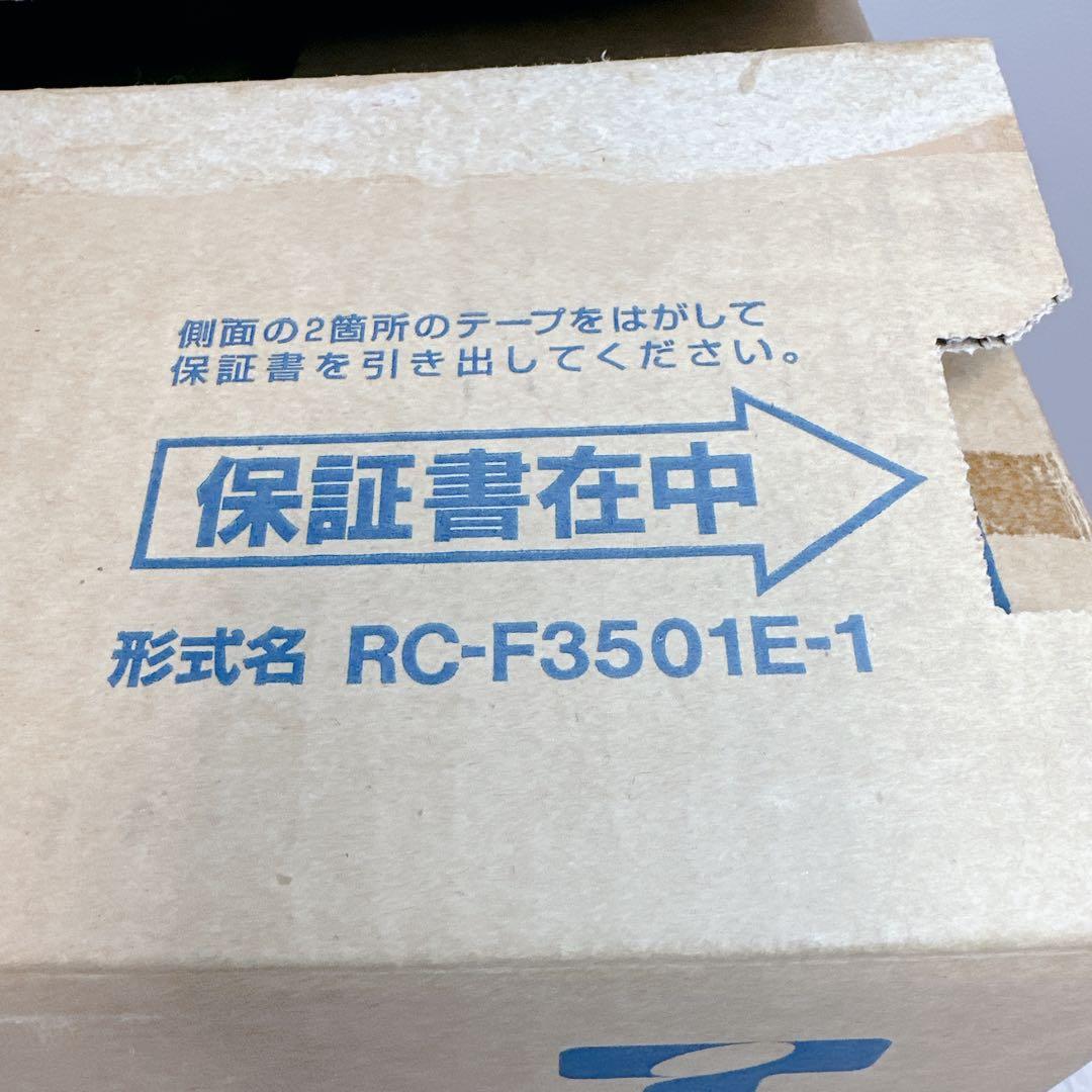 Rinnai　リンナイ　都市ガス　ガスファンヒーター　RC-F3501E　未使用