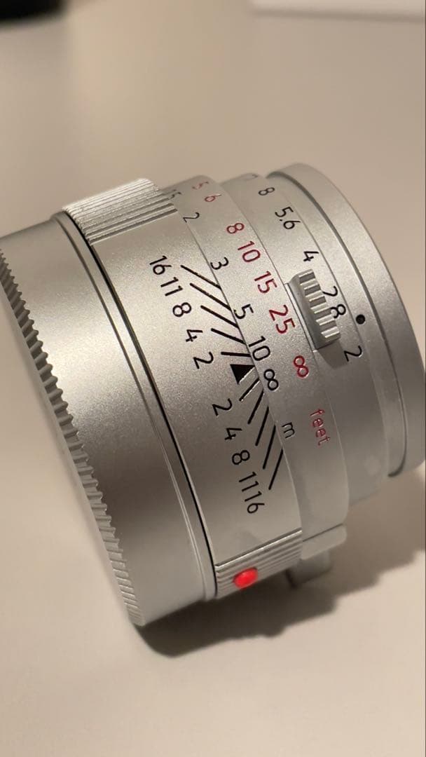 Light lens lab 50mm F2 周エルカン ライカM用 シルバー