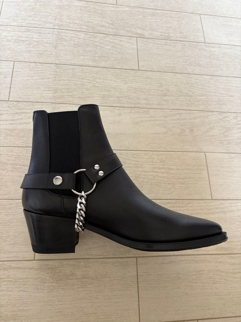 セリーヌ　カマルグバイカーチェルシーブーツ