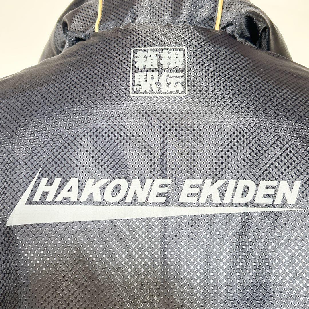 ☆新品☆ミズノ 箱根駅伝 ロングベンチコート 中綿入り ネイビー（M）撥水 光沢