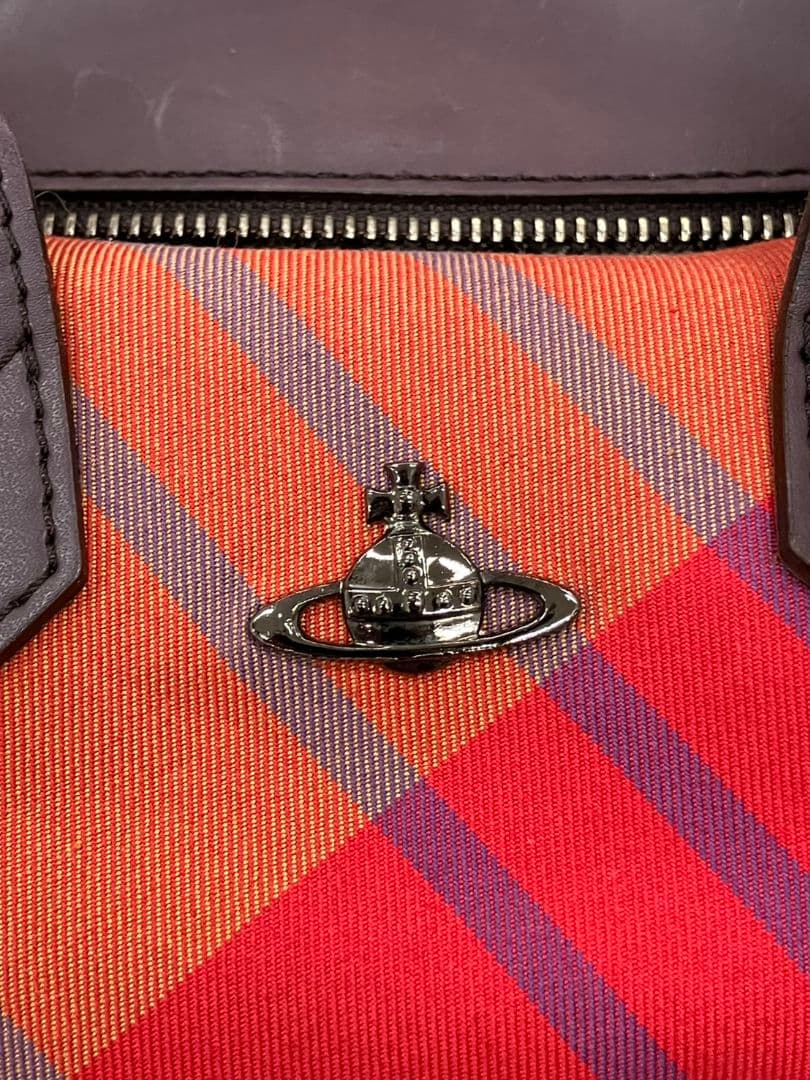 【ヴィヴィアン・ウエストウッド　ハンドバッグ】マルチカラー