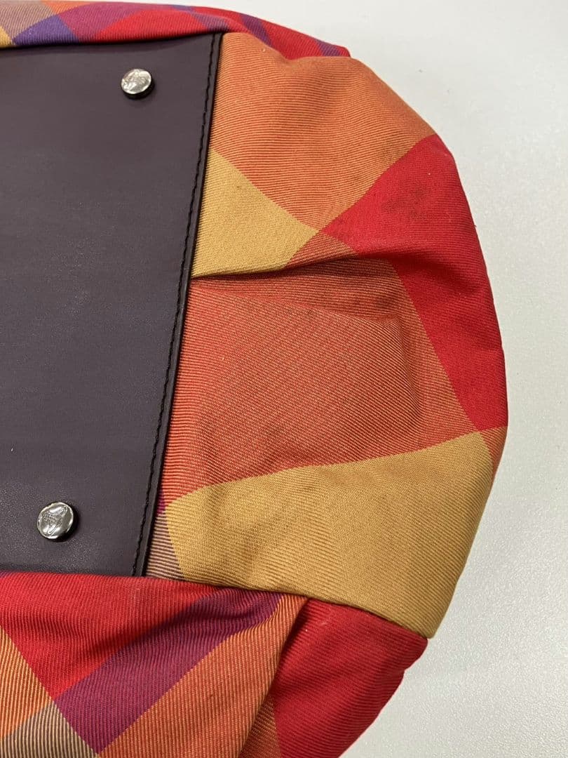 【ヴィヴィアン・ウエストウッド　ハンドバッグ】マルチカラー