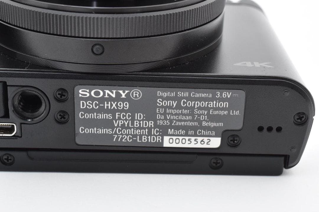 極美品 SONY Cyber-shot DSC-HX99コンパクトデジタルカメラ