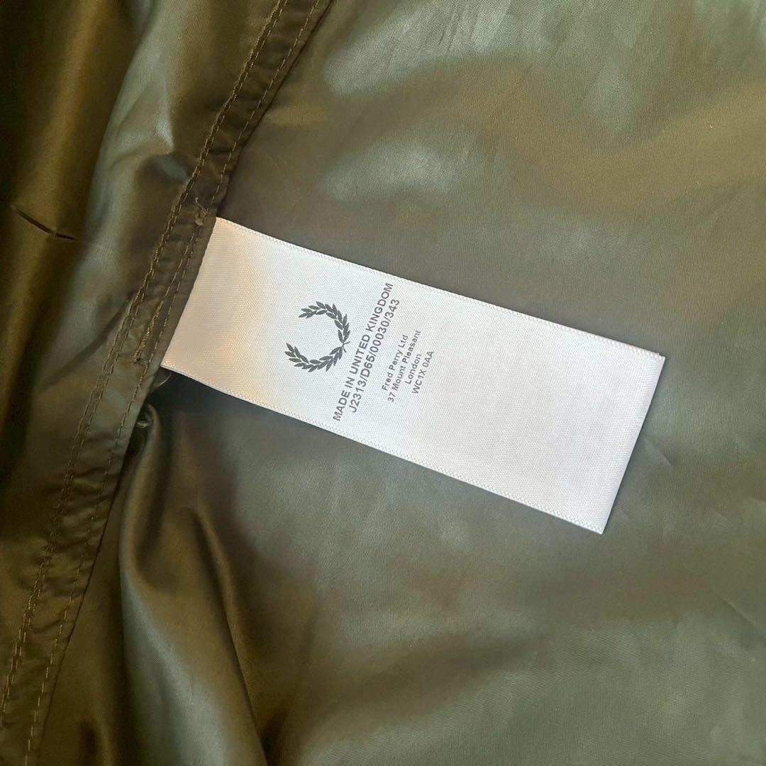 【最安値】FRED PERRYフレッドペリー　モッズコート　フィッシュテール