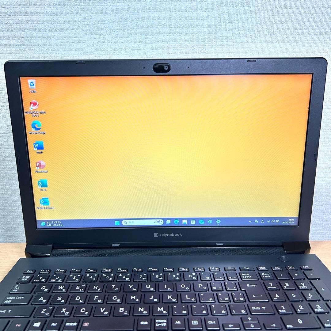 美品 東芝 TOSHIBA dynabook BJ65/FS 16GB DVD