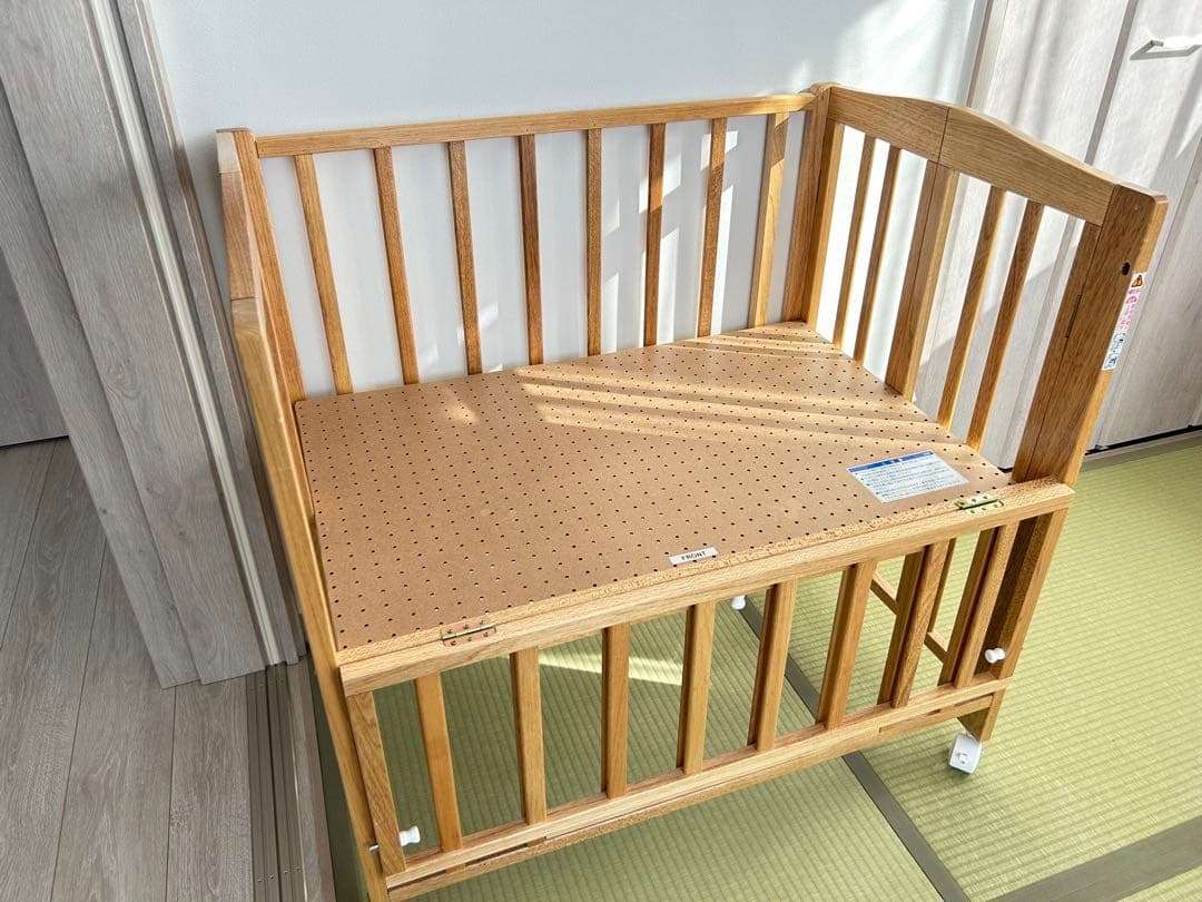 【美品】カトージベビーベッド➕マットレスセット　※直接引き取り限定