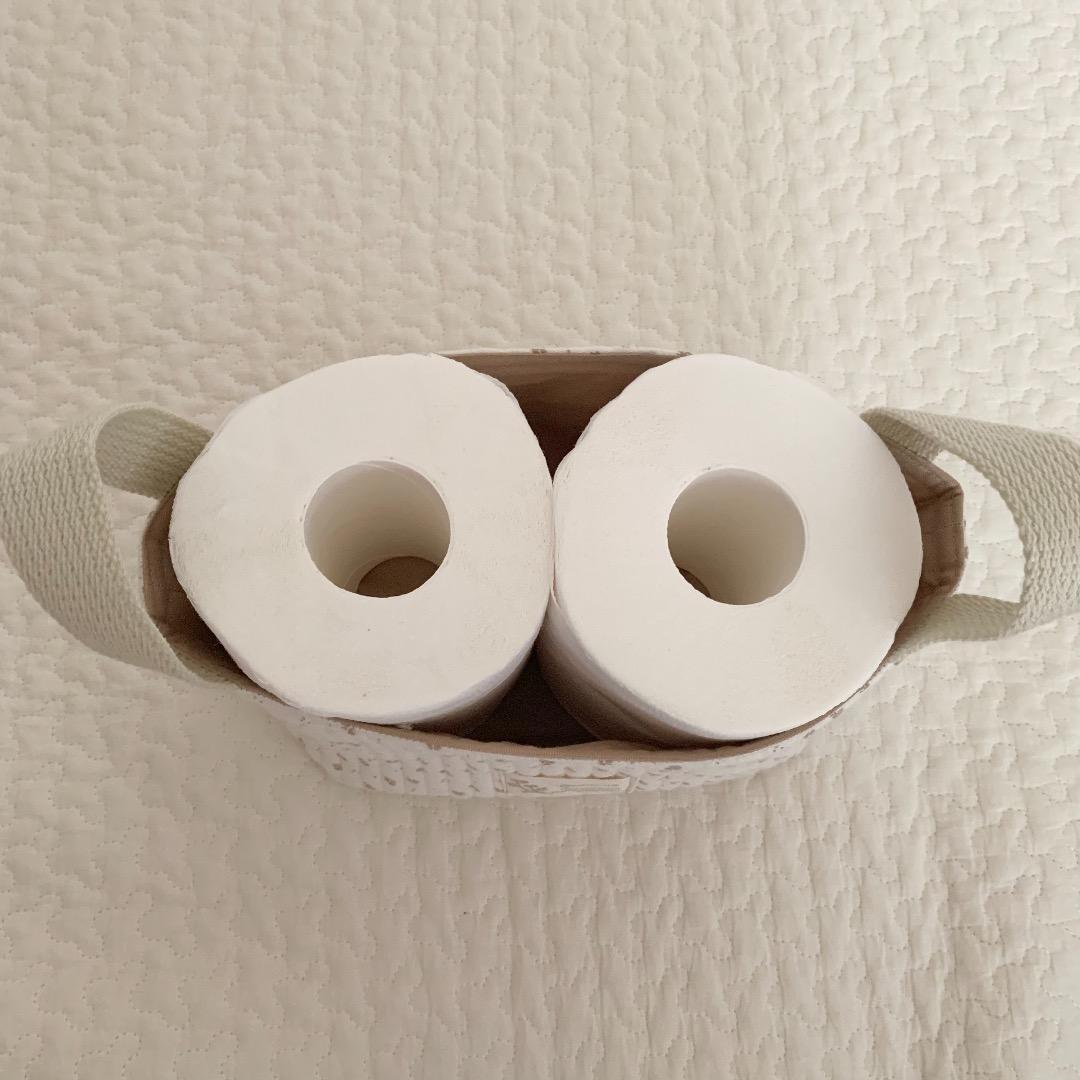 ファブリックバスケット *handmade*