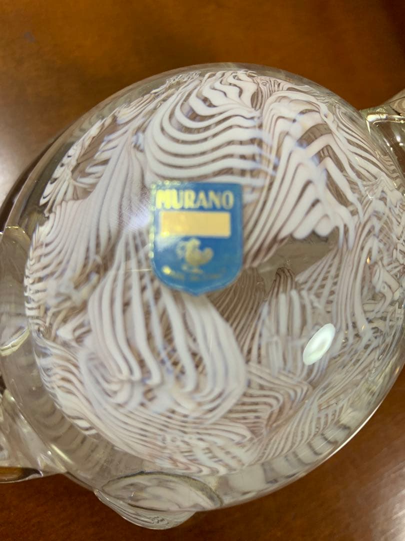 MURANOムラーノ親子亀　インテリア　ベネチアングラス　イタリア製