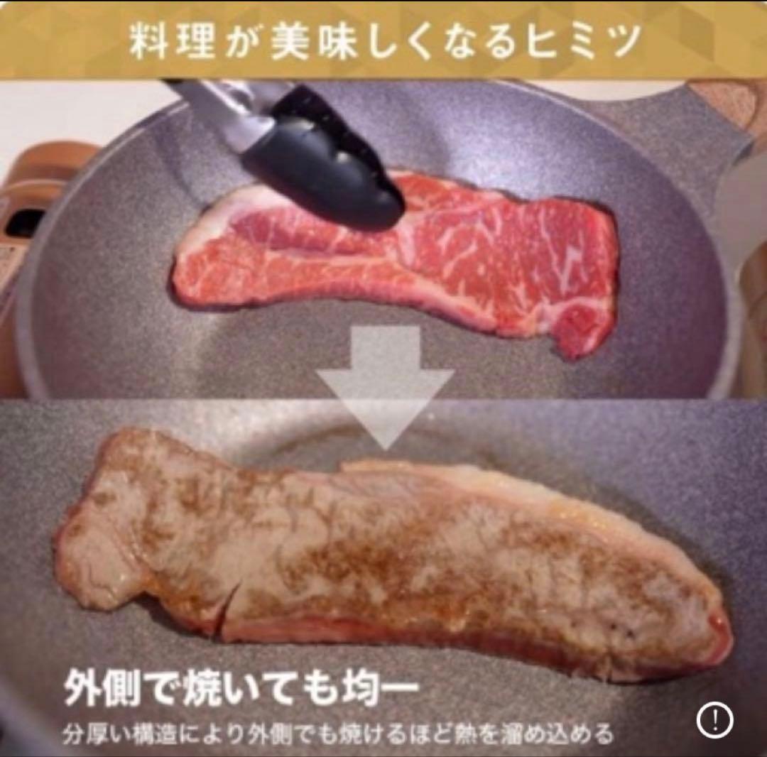 ムテキバリアフライパン　2つ２0cm 新品未使用