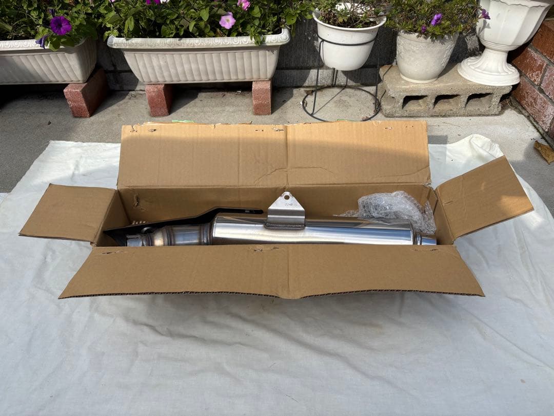 HONDA CB400SF NC42 純正サイレンサー HM MFM K2