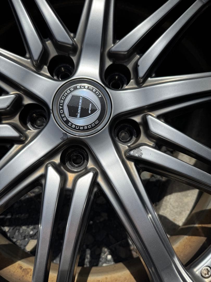 【送料費込】work シュヴァートSC6 20インチホイール4本セット