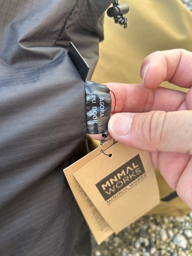 【美品】MINIMALWORKS　ミニマルワークス　AGORA　アゴラ　TAN