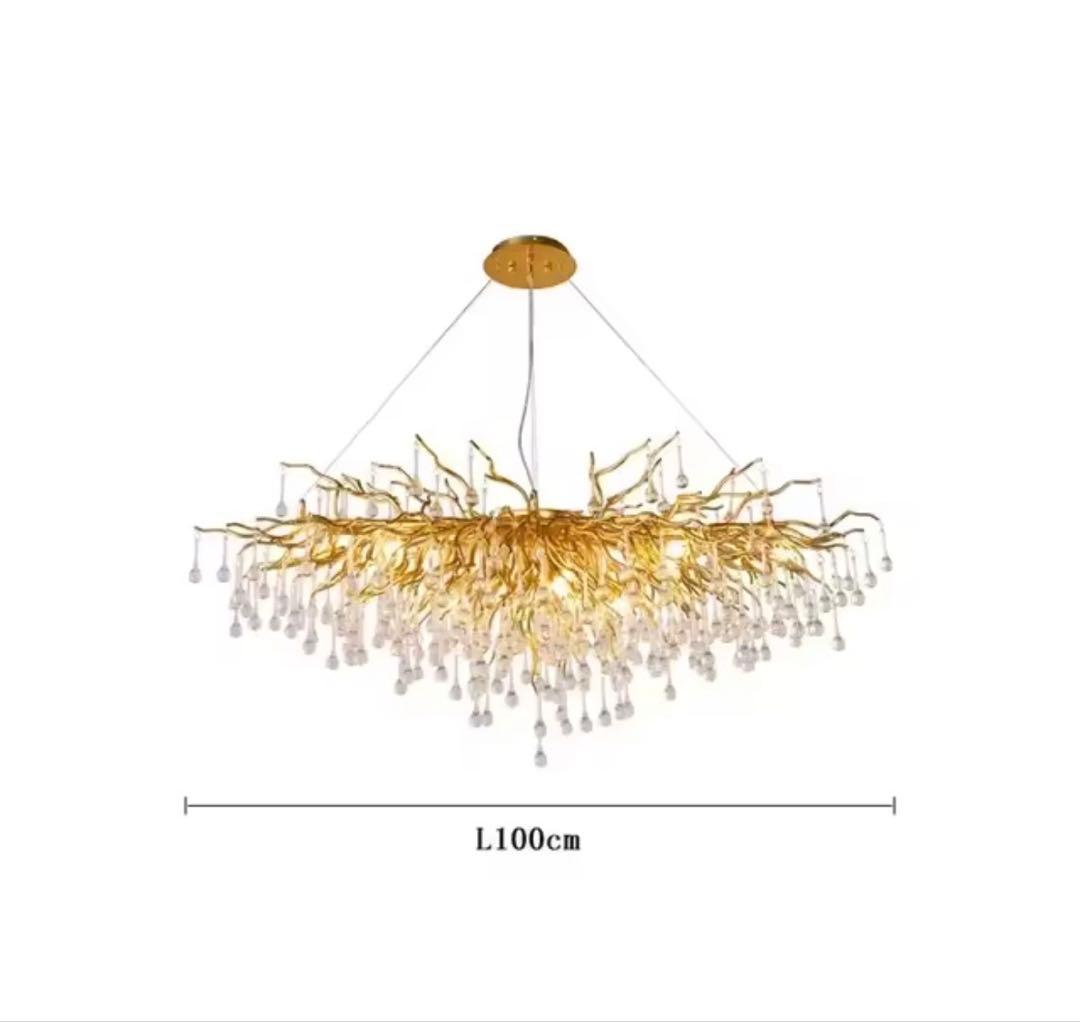 モダンシャンデリア L100×W60×H40cm